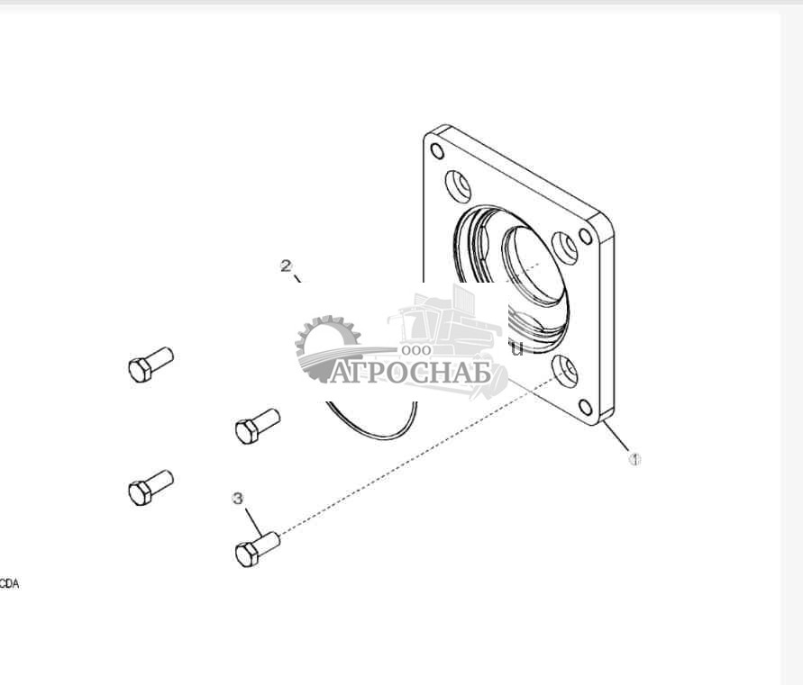 40281399 Переходник насоса 